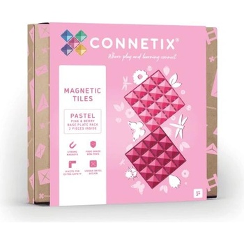 CONNETIX CONNETIX® Rainbow Pink & Berry Ba Base Plate 2бр
