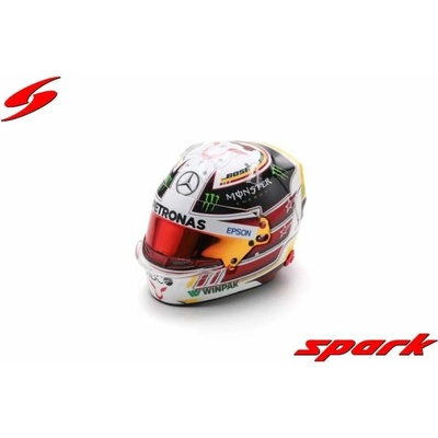 Model přilby SPARK Lewis Hamilton F1 2018 SE Mexico 1:5