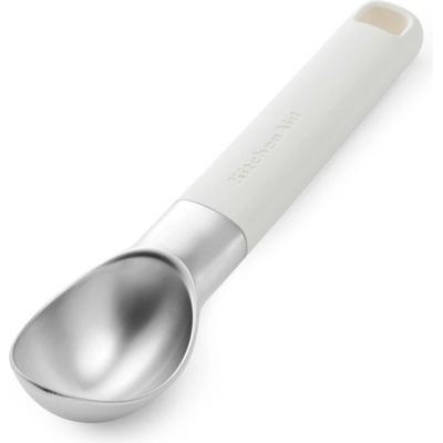 Lžíce na zmrzlinu KitchenAid Classic Collection 21 cm bílá KHA117OHPNG