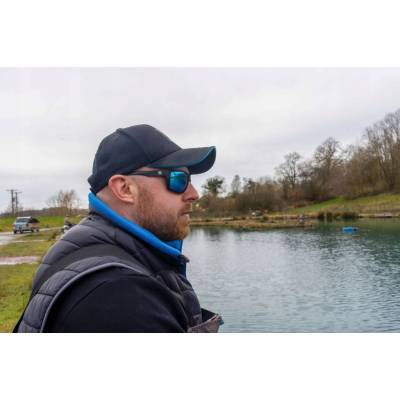 PRESTON Polarizačné okuliare Inception Wrap Sunglasses Ice Blue Lens