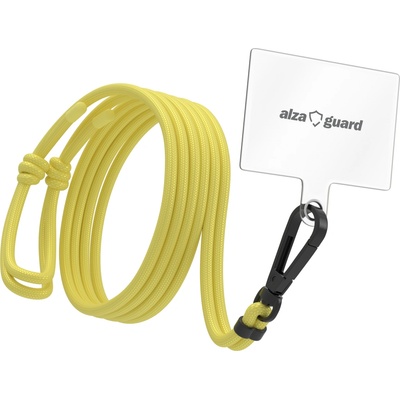 AlzaGuard Universal Phone Lanyard - žlutá AGD-LARK001Y – Hledejceny.cz