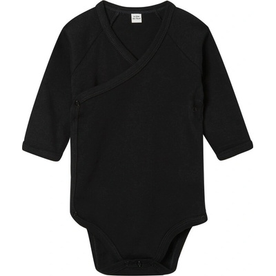 Babybugz Body BZ zavinovací dlouhý rukáv dětské black čierna