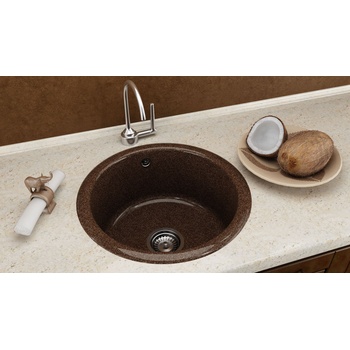 FAT Кухненска мивка от полимермрамор fat, 206 (206marble)