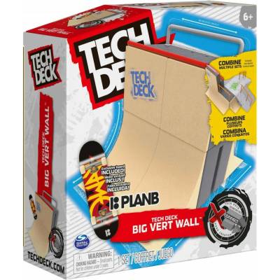 Tech Deck Fingerboard RAMPA XCONNECT BIG VERT WALL SKATEBOARD PLANB