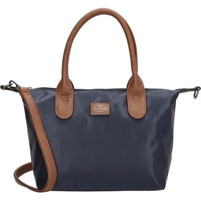 Charm London Modrá nepromokavá kabelka na rameno „Feminity“