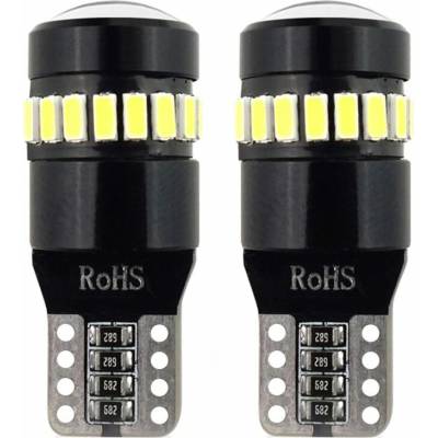 Žárovka LED CANBUS 18SMD 3014 + 1SMD T10 W5W White 12V/24V, 02446