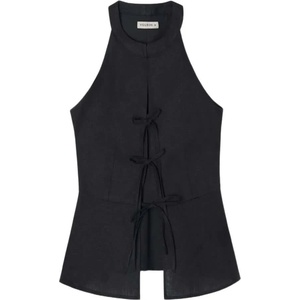 SILBON Потник Silbon 2040612032 Ties vest - Black (Black)