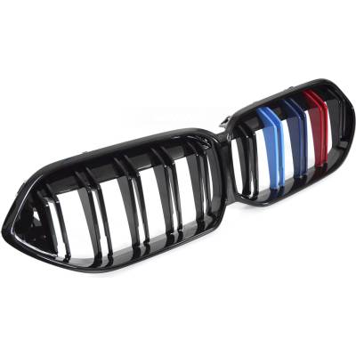 Predná maska BMW F44 19-24 Sport Glossy Black Tri-Colour Double Bar