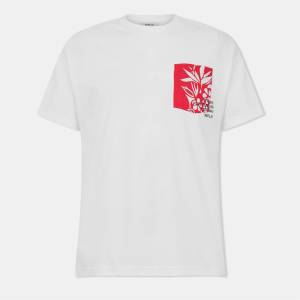 Replay Тениска Replay Men's Hawaiian Pocket T-Shirt - White