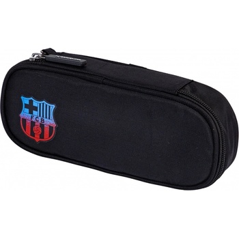 Astra Овален ученически несесер Astra FC Barcelona - Тъмносин, 1 цип (AS503024077)