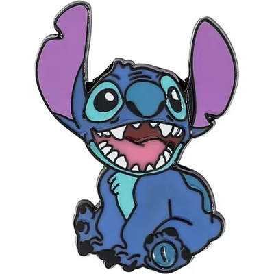 Odznaky Stitch motiv stitch s otevřenou pusou
