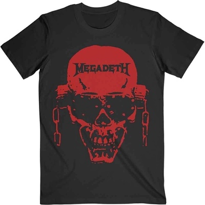 Megadeth Vic Hi-Contrast Red Black M Риза (MEGATS03MB02)