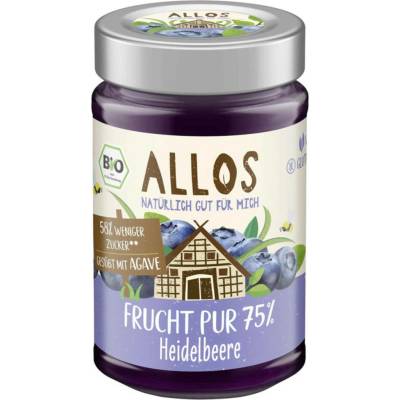 Allos Bio 75% čisté ovoce borůvky 200 g