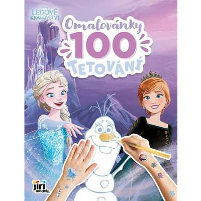 Jiri Models Maľovanky a 100 tetovaní Ľadové kráľovstvo