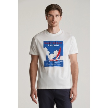 Gant Graphic SS Eggshell