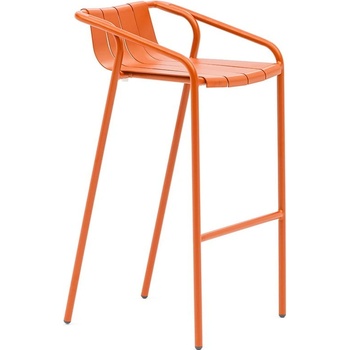Ezeis Fleole zahradní barová židle oranžová