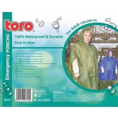 TORO Poncho pláštenka pre dospelých
