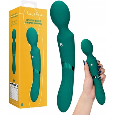 Shots Loveline Double-Sided Vibrating Wand vibrátor a vibračná masážna hlavica 23,5 x 3,5 cm