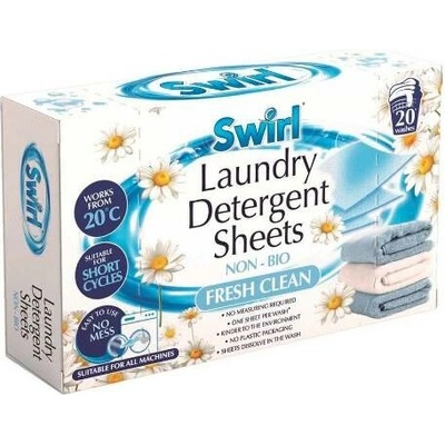 Swirl Fresh Clean Speciální prací utěrky na praní 20 pracích cyklů