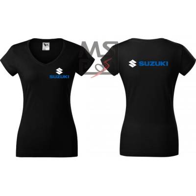 Dámske tričko MSP Suzuki 4 V Čierna