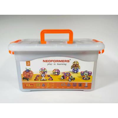 NEOFORMERS Magnetická stavebnica 112 ks