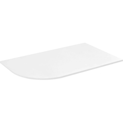 Sapho Pulse Rockstone deska 75,5 x 1,2 x 45,5 cm bílá mat BM760-0101 – Zboží Dáma