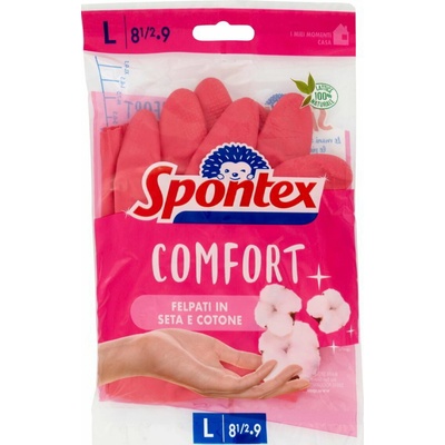 Spontex latexové ružové L