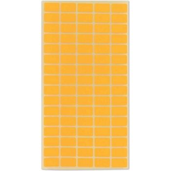 Spree Етикети 12/22 мм, 80 бр. на лист, 10 л. , оранж (3800884122471)