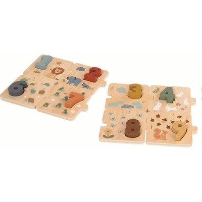 2Kids Toys Puzzle počítanie so zvieratkami