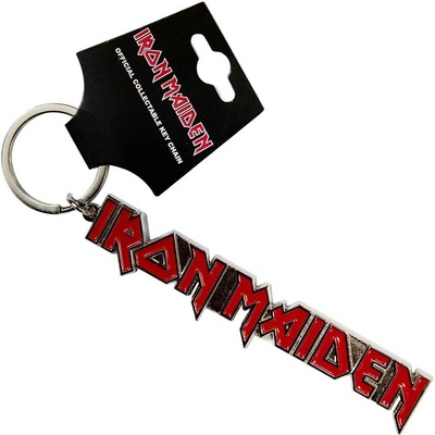 Prívesok na kľúče Iron Maiden logo with Tails key Chain ROCK OFF