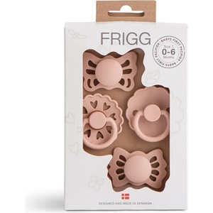 Frigg Baby's First Pacifier Floral heart биберон Blush