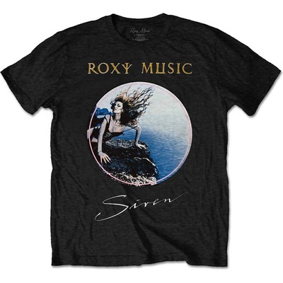 Roxy Music tričko Siren čierne