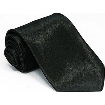 Kravata Cavaldi hladká čierna