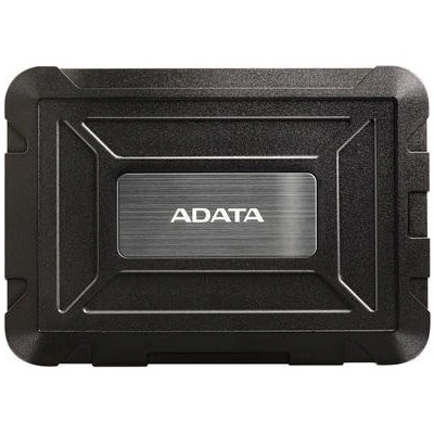 ADATA ED600 box pro 2,5" HDD/SSD / USB / SATA 3.0 / IP54 Water/Dust proof / černý, AED600-U31-CBK