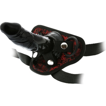 DreamToys Dreamtoys Blaze - страпон дилдо с колан (черен)
