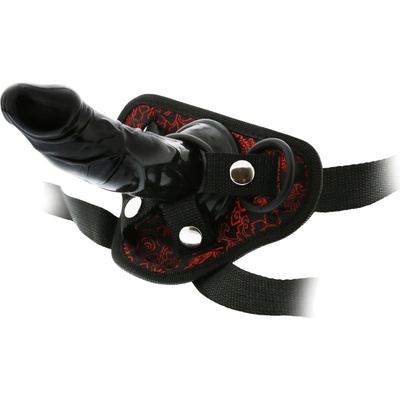 DreamToys Dreamtoys Blaze - страпон дилдо с колан (черен)