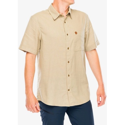 Fjallraven Övik Travel košel'a krátky rukáv sand stone