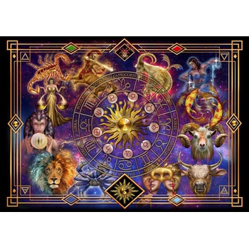 Bluebird Puzzle - Puzzle Marchetti: Zodiac Montage II - 1 000 piese
