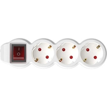 Somogyi Elektronic 3 Plug 1,5 m Switch (NV 3K/WH)