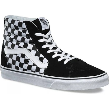 Vans Sk8 Hi Checkerboard Black True White