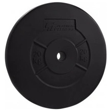 PLATINUM FITNESS cementový kotúč 20 kg / 29mm