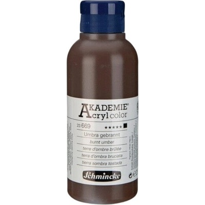 Schmincke Akademie АКРИЛНА боя 669 Burnt Umber 250 ml 1 бр (75.3150)