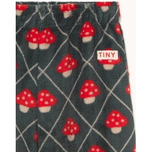 Tinycottons спортен панталон за деца от полар MUSHROOMS POLAR SWEATPANT (AW26.255)