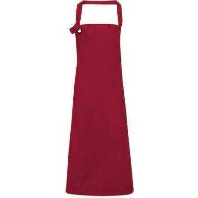 Premier Workwear Pracovní zástěra za krk PR130 Burgundy Pantone 216 72x86cm