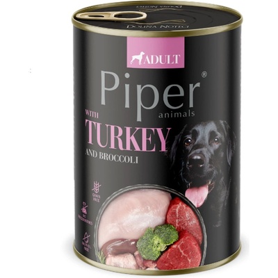 Dolina Noteci Adult Dog - Консервирана храна за кучета с пуешко месо и броколи, 400 гр