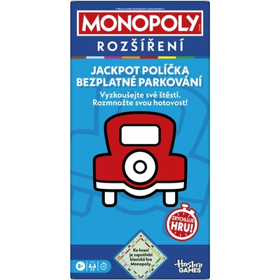 Hasbro Monopoly rozšírenie jackpot bezplatné parkovanie CZ