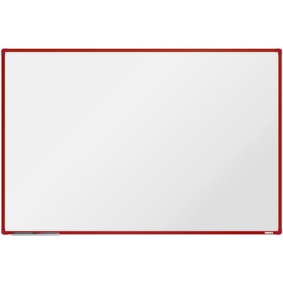 VMS VISION, s.r.o. Magnetická tabuľa 180 x 120 email, červený rám