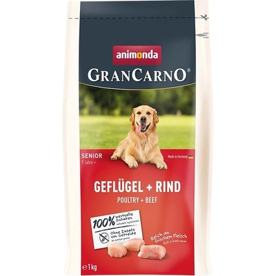 Animonda GranCarno Senior птиче месо и говеждо 1 кг