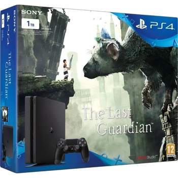 Sony PlayStation 4 Slim Jet Black 1TB (PS4 Slim 1TB) + The Last Guardian