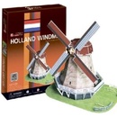 CubicFun 3D puzzle Holandský větrný mlýn 71 ks